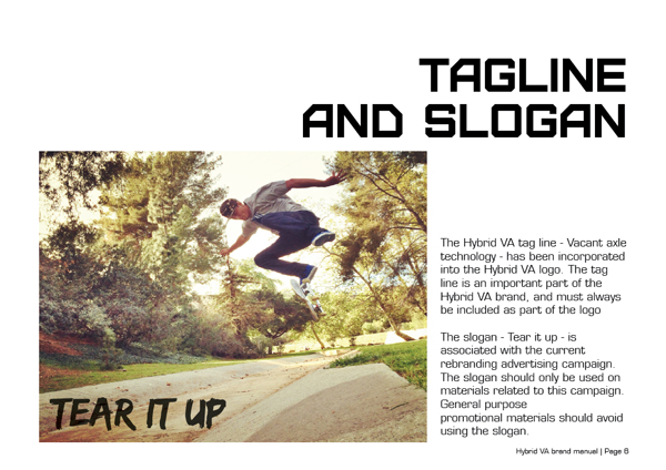 Brand identity manual, page 6